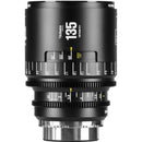 7Artisans INFINTE 135mm T2.4 Ciné Objectif (Canon EF, Noir)