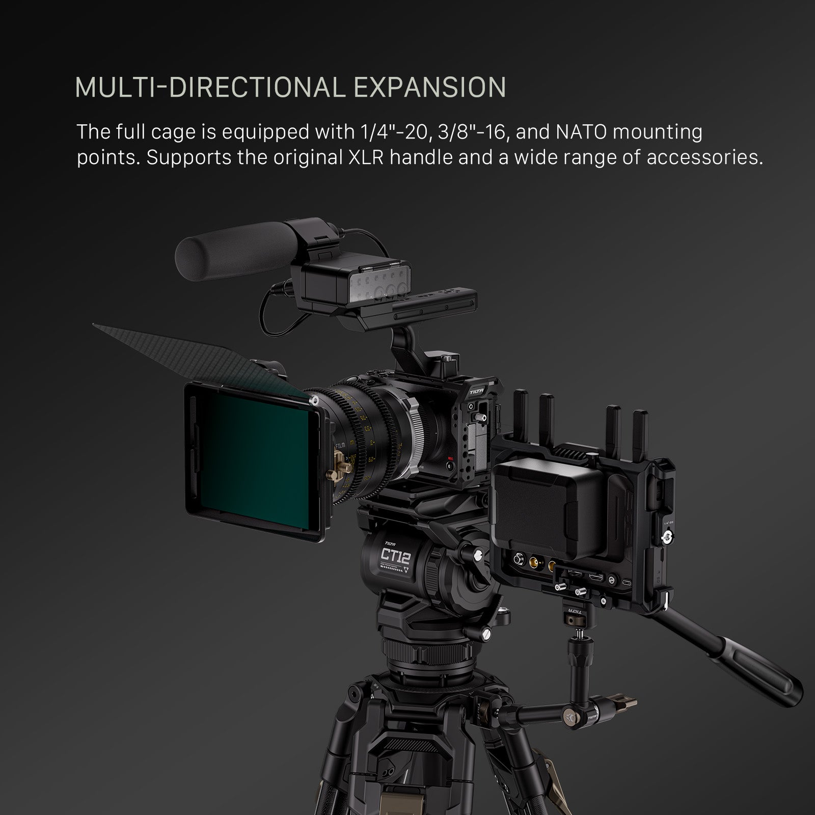 Tilta Full Camera Cage for Sony FX5 - Black