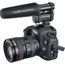 Audio-Technica AT8024 Stereo/Mono Camera-Mount Microphone