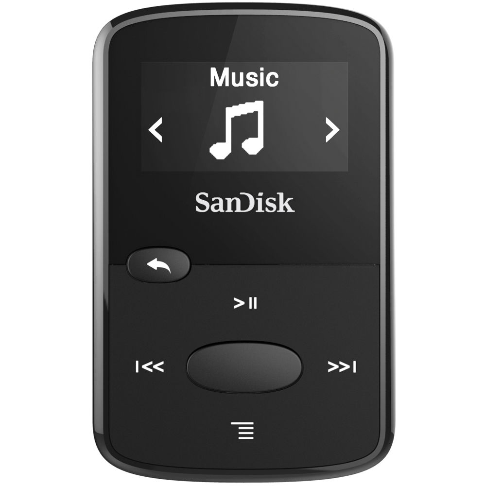 SanDisk MP3 Player Clip Jam 8GB Black-Open Box