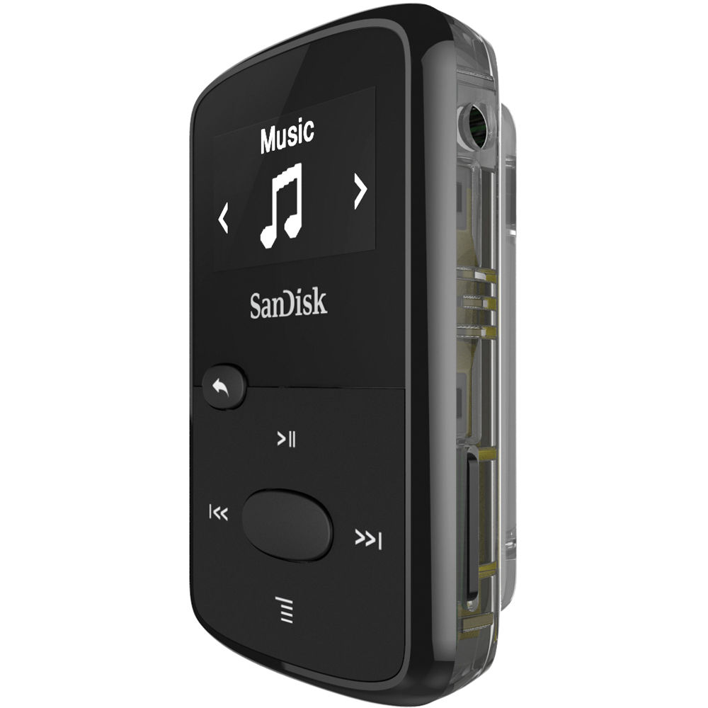 SanDisk MP3 Player Clip Jam 8GB Black-Open Box