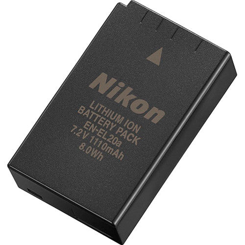 Batterie lithium-ion rechargeable Nikon EN-EL20a (7,2 V, 1 110 mAh)