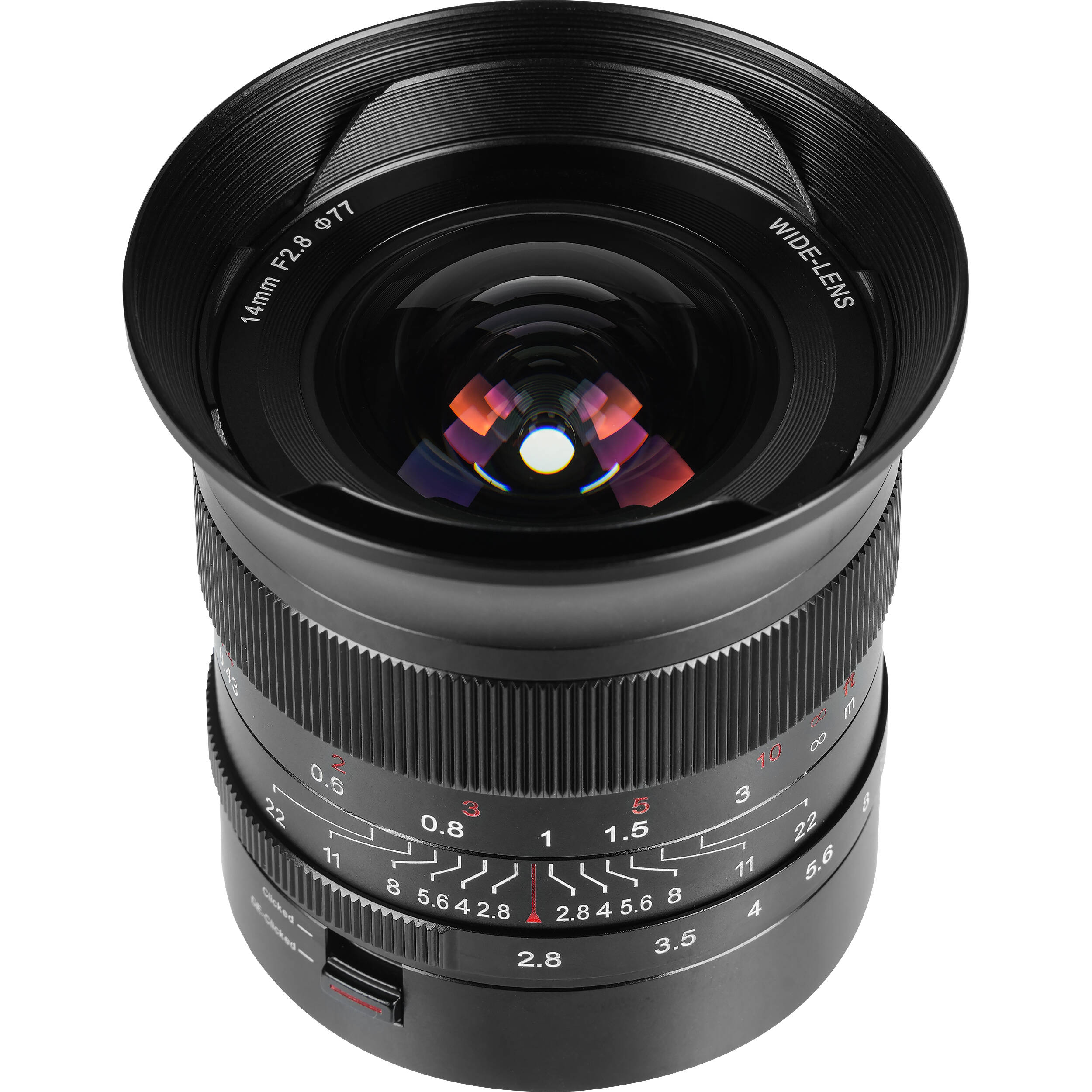 7artisans 14mm Frame lens for Canon (EOS-R Mount) 14F28B-R