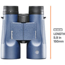 Bushnell 10x42 H2O Roof Prism Binoculars (bleu foncé)