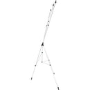 Kit de toile de fond résistant aux rides X-Drop Westcott - balayage gris neutre (5 'x 12')