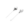 JBL Everest 110GA Wireless In-Ear Headphones Gun Metal - Open Box