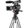 MANFROTTO 612 Nitrotech Fluid Video Head and Carbone Fibre Twin JEG trépied avec entretoise au sol