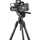 MANFROTTO 612 Nitrotech Fluid Video Head and Carbone Fibre Twin JEG trépied avec entretoise au sol