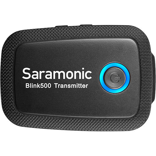 Saramonic Blink 500 Digital Camera-Mount Wireless Omni Lavalier Microphone System (2.4 GHz) Black 1 Transmitter + 1 Lav mic Lightning