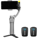 Saramonic Blink 500 numérique caméra-Mount Système de microphone omni lavalier sans fil (2,4 GHz) émetteurs noirs 2 + 2 MICS LAV caméra Monter