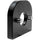 Kondor Blue ARRI-Style Anti Twist Spacer Plate for Mini Quick Release Plate (Space Gray)