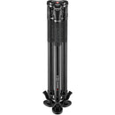 Manfrotto 635 Fibre de carbone à jambe simple rapide trépied Jambes