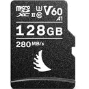 Angelbird 128 Go AV Pro Pro UHS-II Microsdxc Memory Carte avec adaptateur SD
