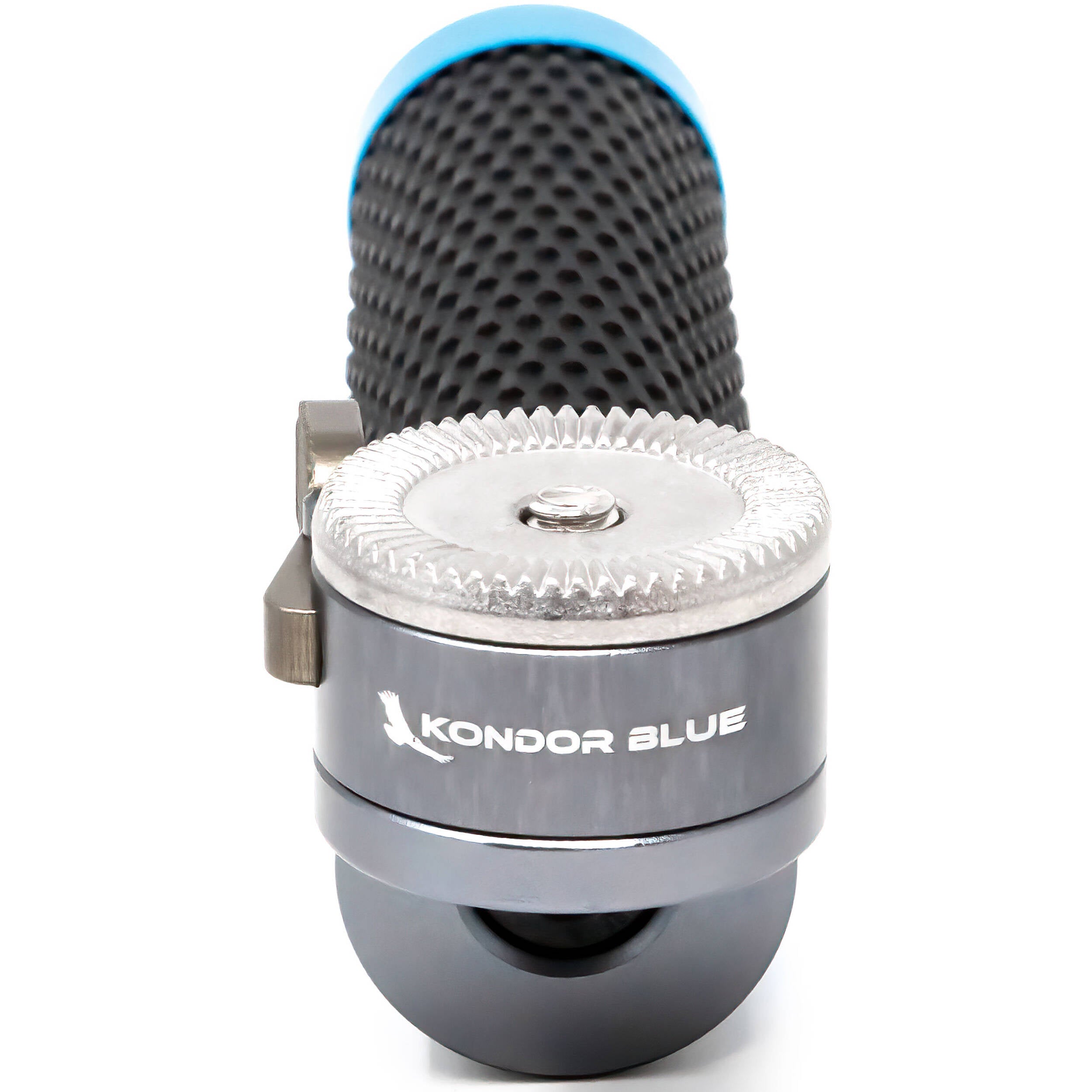 Kondor Blue Quick Release Rosette Handgrip Set (Left and Right, Space Gray)