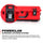 Nanuk 935 Wheeled Hard Utility Case with Padded Divider Insert & Lid Organizer  Red