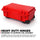 Nanuk 935 Wheeled Hard Utility Case with Padded Divider Insert & Lid Organizer  Red
