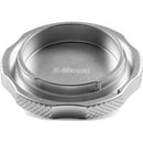 Kondor Blue Aluminum Body Cap for FUJIFILM X Mount Cameras (Space Gray)