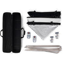 Manfrotto Large Pro Scrim All-in-One Kit (6,5 x 6,5 ')