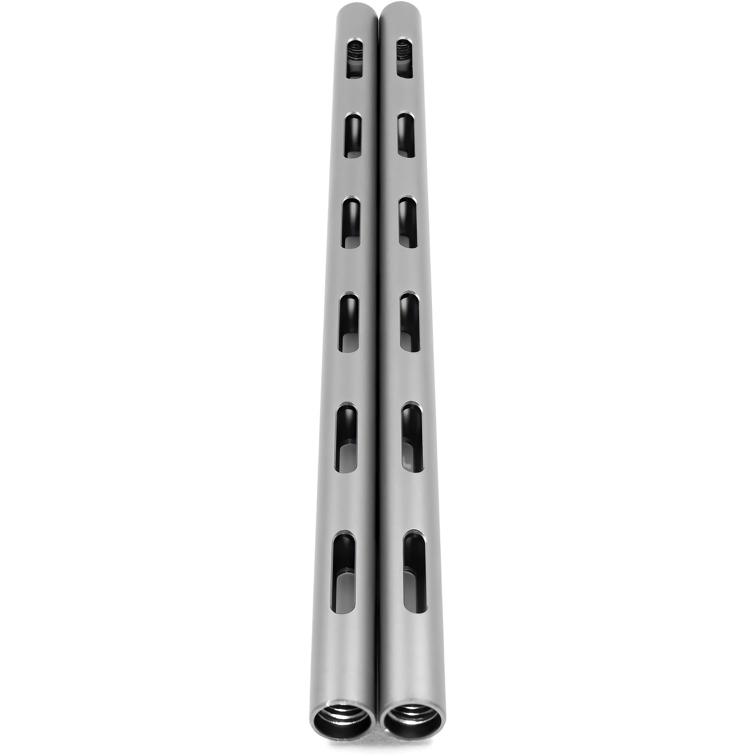 Kondor Blue PPSH 15mm Rods (Pair, Space Gray, 12")