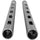 Kondor Blue PPSH 15mm Rods (Pair, Space Gray, 12")