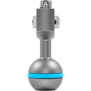 Kondor Blue Ball Head with 3/8"-16 ARRI-Style Anti-Twist Screw for Magic Arm (Gray)