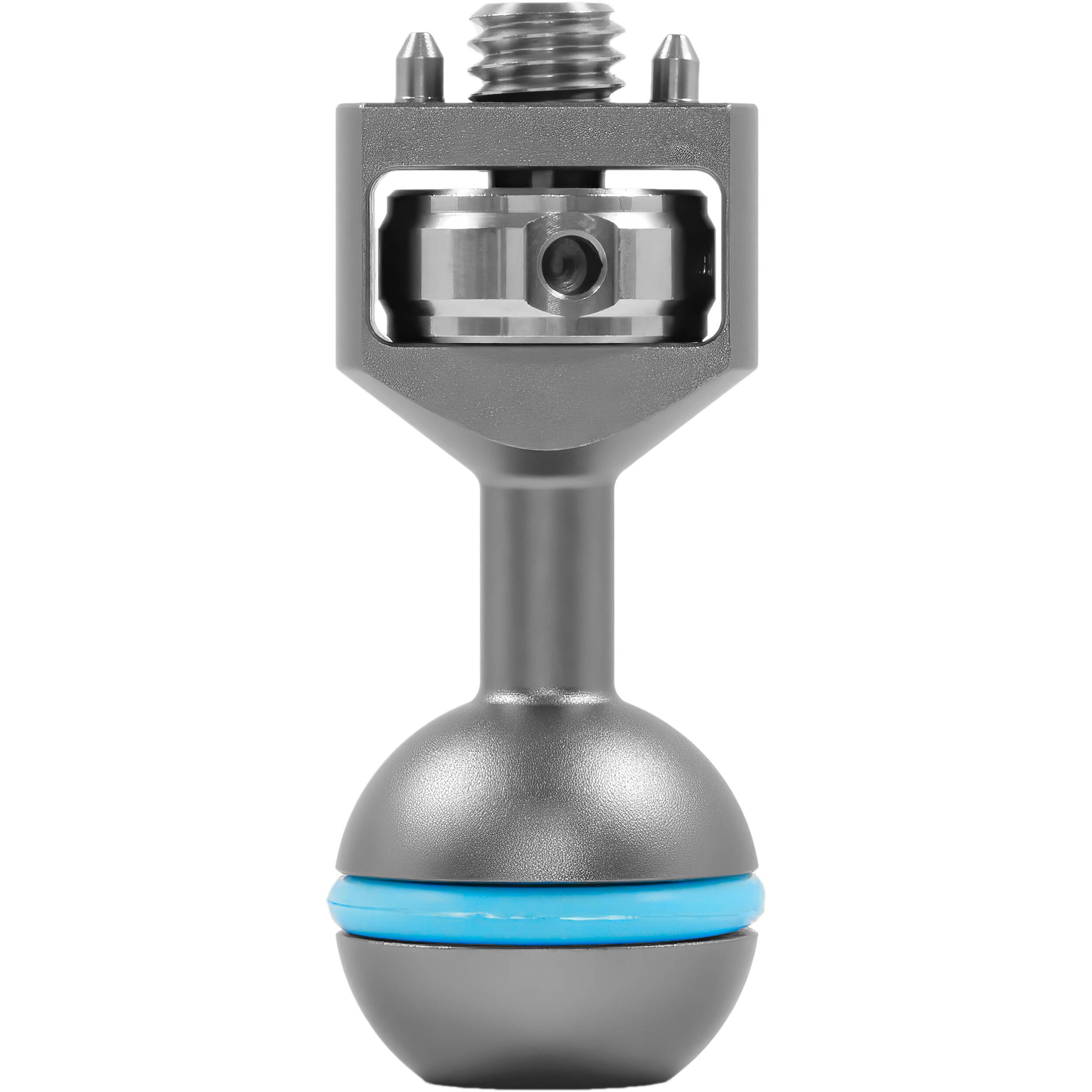 Kondor Blue Ball Head with 3/8"-16 ARRI-Style Anti-Twist Screw for Magic Arm (Gray)