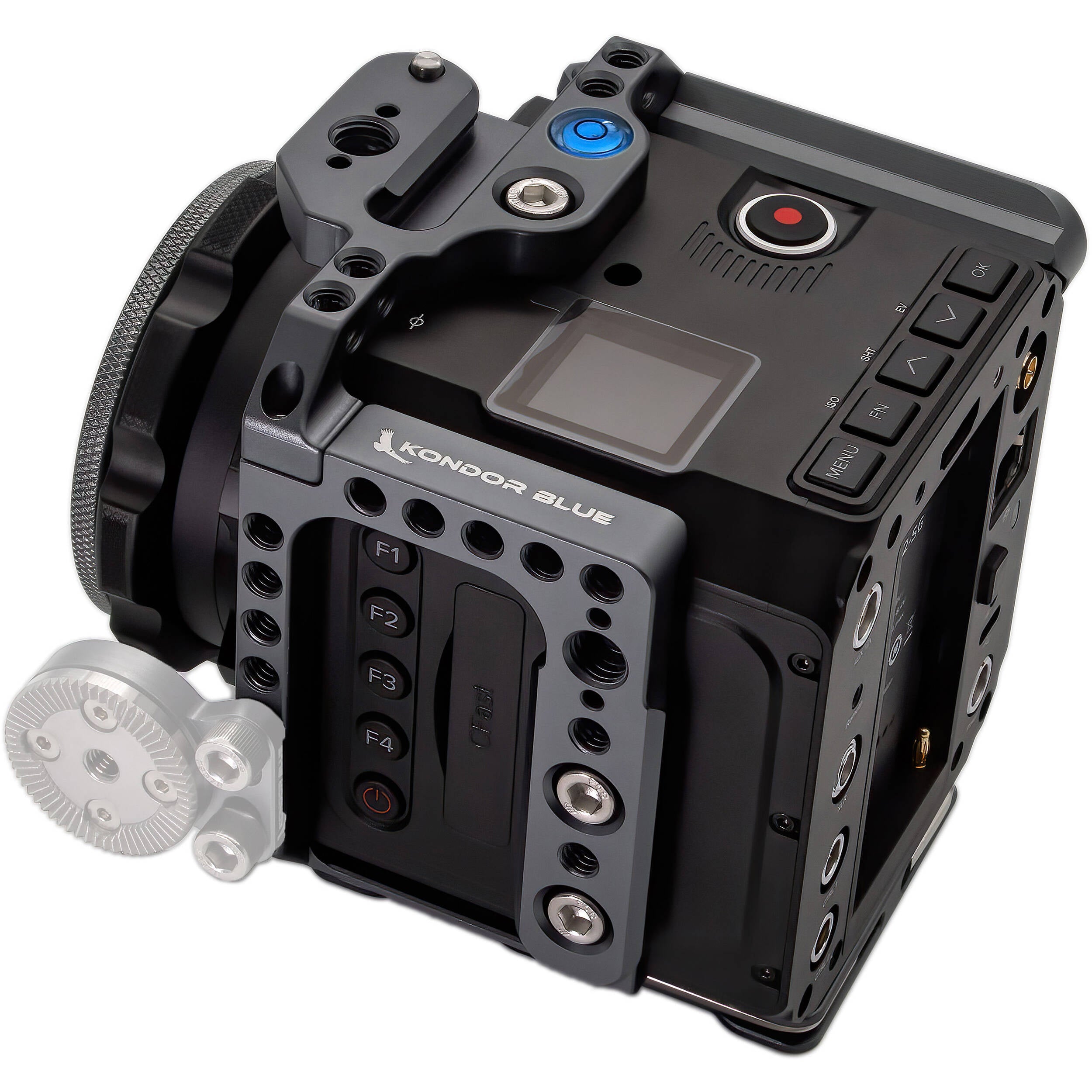 Kondor Blue Cage with Top Handle for Z Cam E2-S6, E2-F6, and E2-F8 (Space Gray)