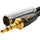 Kondor Blue Mini-XLR Male to 3.5mm Stereo Mini Cable (12")