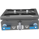 Kondor Blue Universal 15mm LWS Bridge Plate for ARRI/RED/URSA/C70/VENICE (Space Gray)