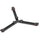 MANFROTTO 612 Nitrotech Fluid Video Head and Carbone Fibre Twin JEG trépied avec entretoise au sol