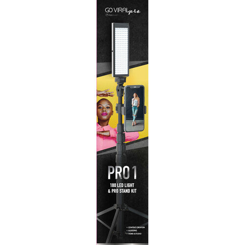 DigiPower Pro-1 Video LED Light and Stand Kit