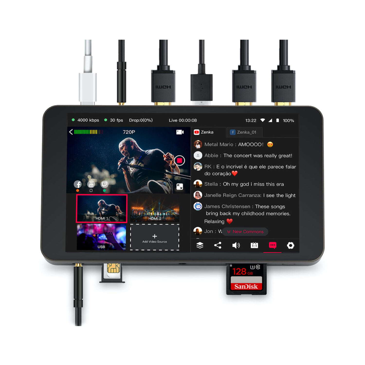 Yololiv Yolobox Portable Live Stream Studio - Open Box