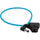 Kondor Blue Straight D-Tap to DC 2.5mm Right-Angle Cable (Kondor Blue,15")