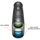 Bushnell 6x24 Prime 1300 Laser Range Range (noir)