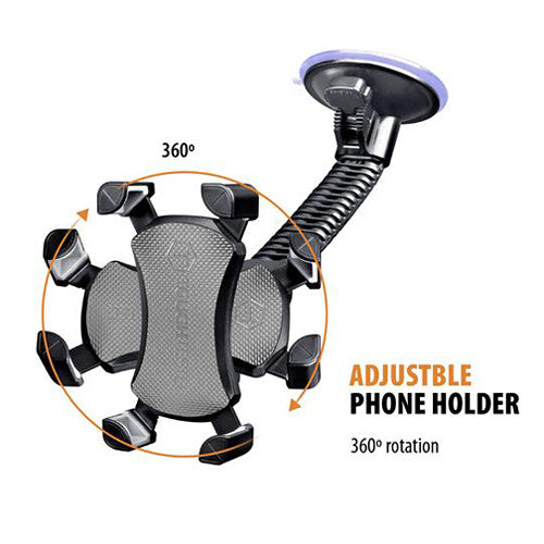 ToughTested Smartphone Windshield Mount with Flexible Gooseneck - Open Box