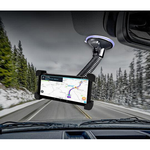 ToughTested Smartphone Windshield Mount with Flexible Gooseneck
