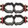 Rycote Back-to-Back Microphone Clips (Pair)