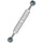 Kondor Blue Cine Magic Arm Extension Bar with Double Ball Head (8", Space Gray)