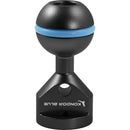 Kondor Blue Ball Head to 3/8"-16 Thread with ARRI Locating Pins for Magic Arm (Raven Black)