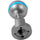 Kondor Blue Ball Head to 3/8"-16 Thread with ARRI Locating Pins for Magic Arm (Space Gray)