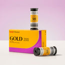 Film négatif couleur Kodak Professional Gold 200 (120 rouleaux de film, paquet de 5)