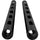 Kondor Blue PPSH 15mm Rods (Pair, Raven Black, 12")