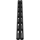 Kondor Blue PPSH 15mm Rods (Pair, Raven Black, 12")