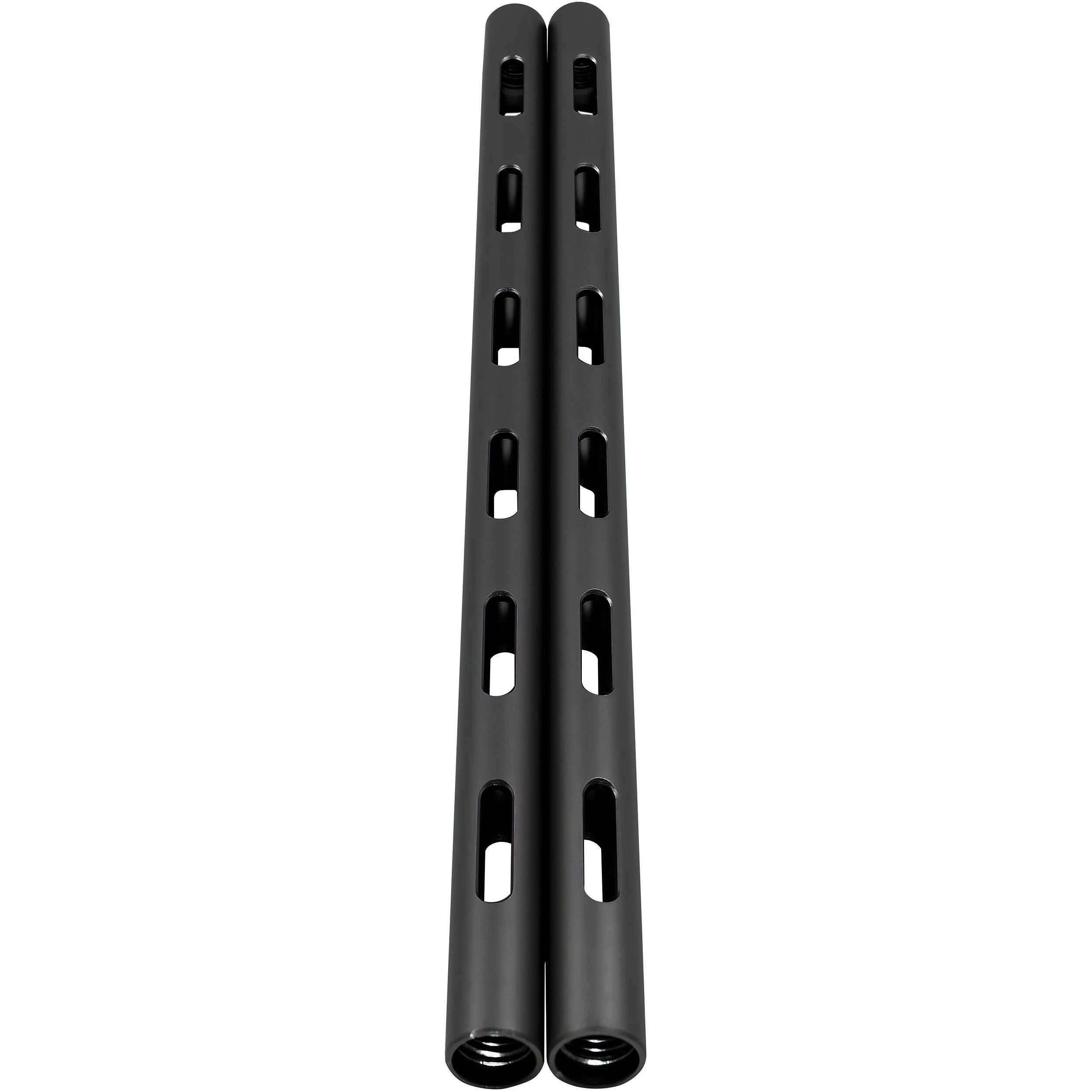Kondor Blue PPSH 15mm Rods (Pair, Raven Black, 12")