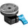 Kondor Blue 15mm Rosette Single-Rod Clamp (Raven Black)