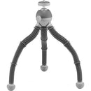 JOBY Podzilla Large Tabletop Tripod with Griptight 360 Phone Mount Kit (Gray)