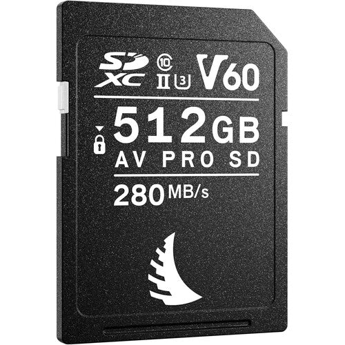 Angelbird 512 Go Av Pro MK2 UHS-II SDXC V60 Memory Carte