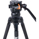 MILLER CX8 (1093) Solo-Q 75 2-St Carbon Fiber Tripod (2500) Pan Handle (679) Strap (1520) Soft case (3514)