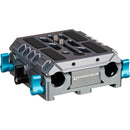 Kondor Blue LWS ARRI Bridge Plate with Riser for RED V-RAPTOR (Space Gray)