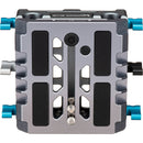 Kondor Blue LWS ARRI Bridge Plate with Riser for RED V-RAPTOR (Space Gray)
